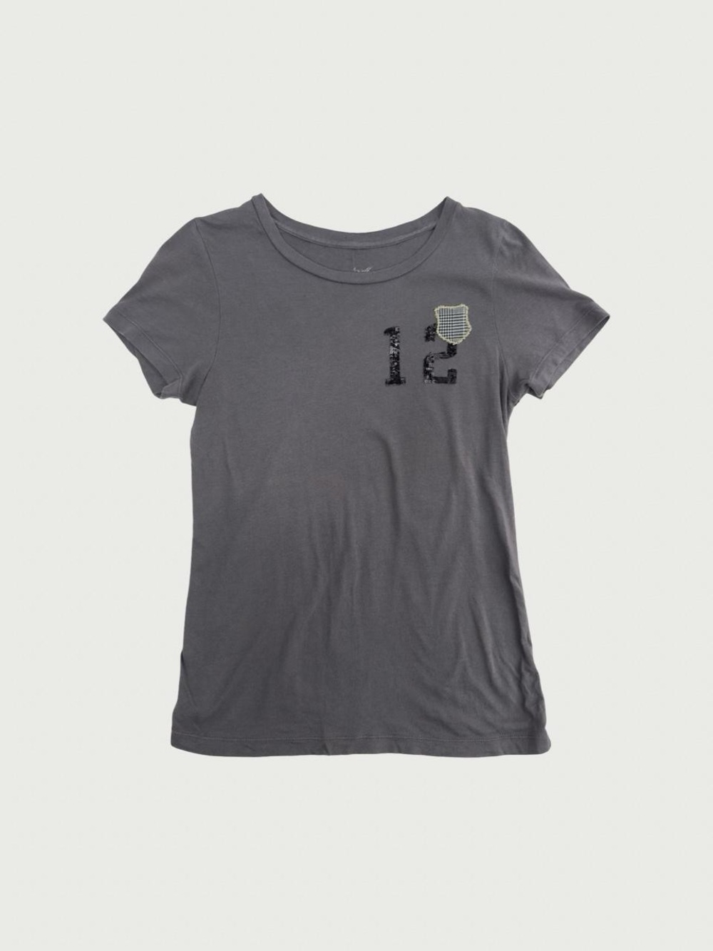 Sequin Number Baby Tee